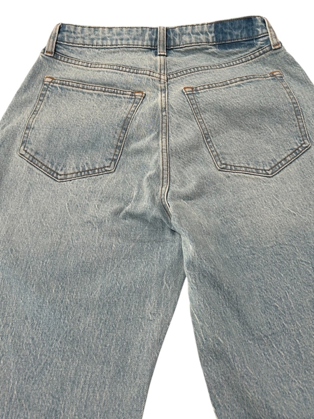 Abercrombie & Fitch The 90's Relaxed High Rise Curve Love Size 27 SHORT - Picture 7 of 12